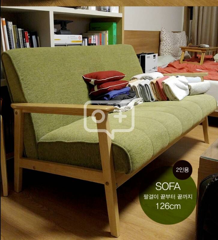  -소파거래중-소파[장인가구:2인용]+테이블[바로 이미지