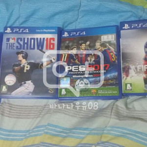 UFC2, MLB the show16, Pes20