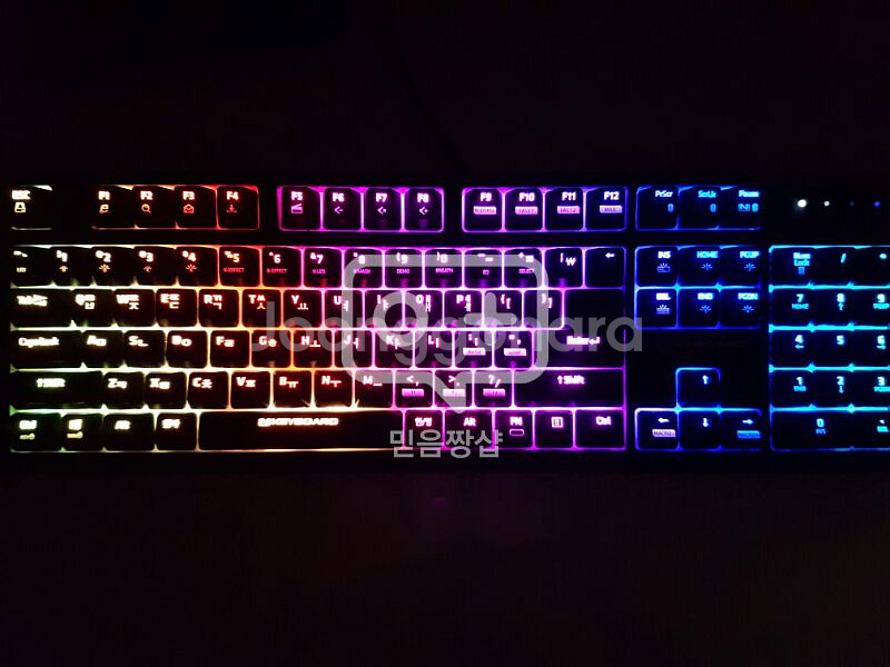 스카이디지탈 nkeyboard r3 rgb 청축 --2