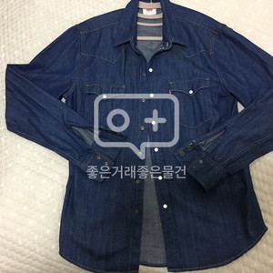 리바이스 남성 청 셔츠
