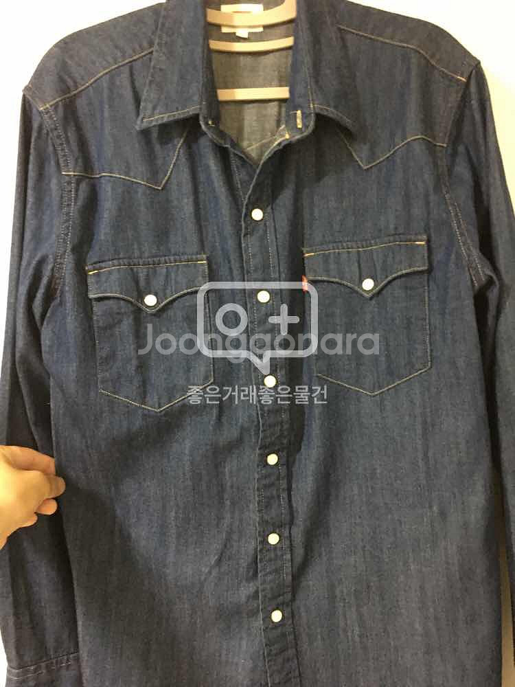리바이스 남성 청 셔츠--3