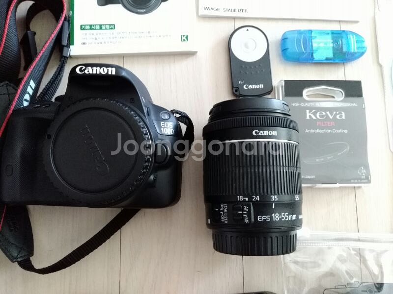 카메라 canon eos100d 바디 + efs --0