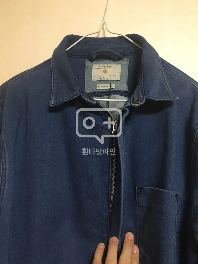 자라 데님 짚업 자켓 이미지