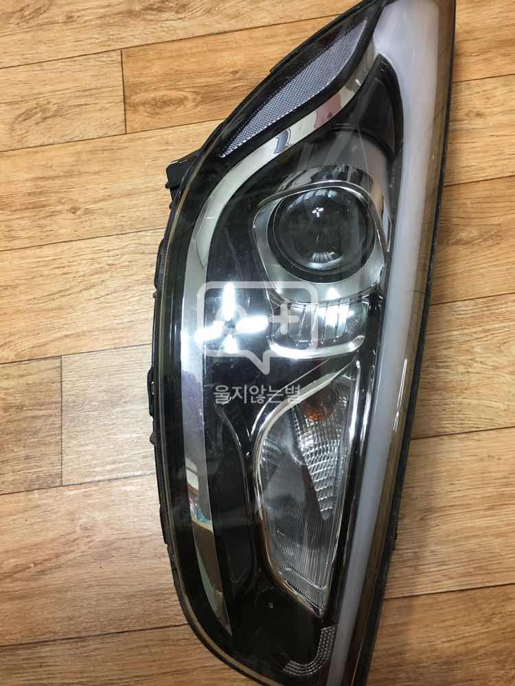 안산 뉴투싼 ix 15년식 기본순정 헤드라이트 팝--1