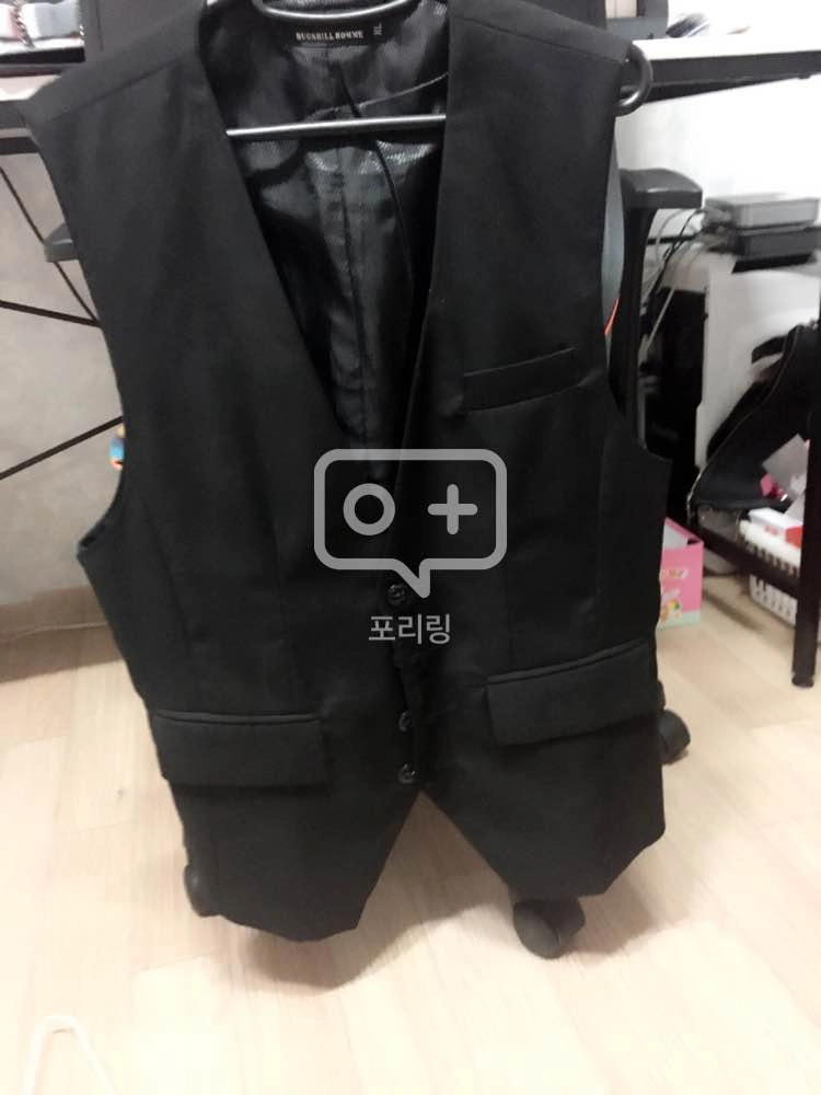 남자 자켓 베스트 조끼 이미지
