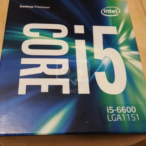 인텔 cpu i5 6600 정품 미개봉 새제품 2