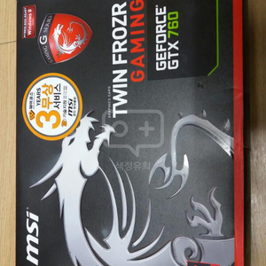 msi gtx-760 트윈프로져 풀박s급 팝니다 