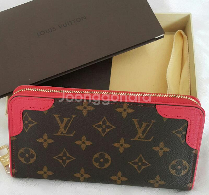 새상품 루비통지피월릿 에티로 POPPY--3