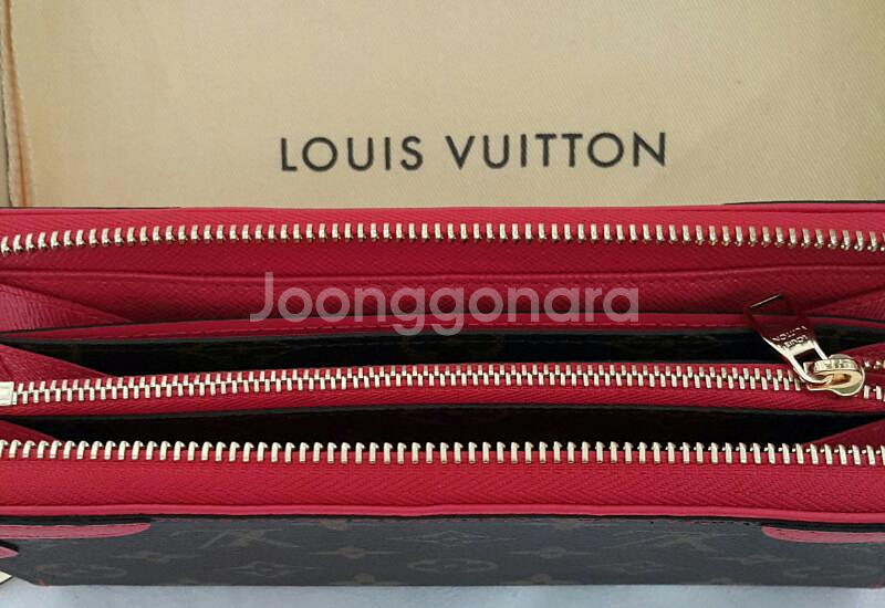 새상품 루비통지피월릿 에티로 POPPY--4