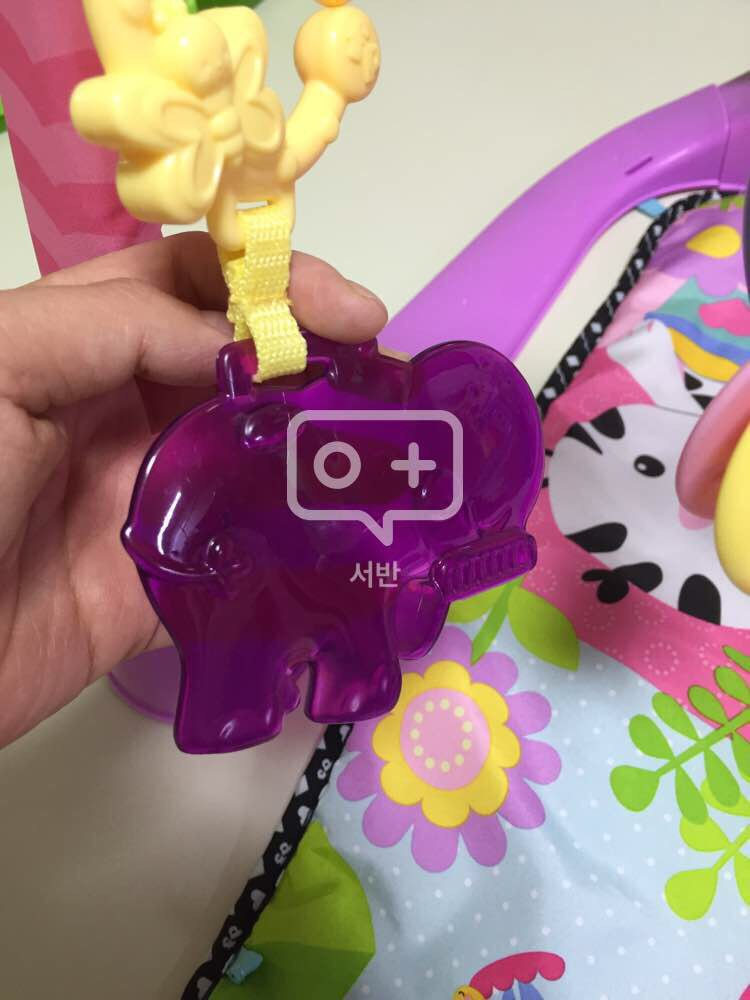 피셔프라이스 킥앤플레이 피아노짐 아기체육관  핑크--2