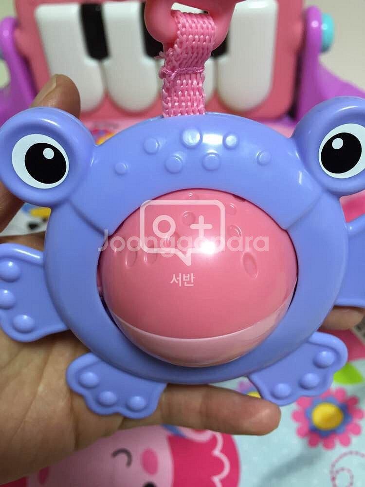피셔프라이스 킥앤플레이 피아노짐 아기체육관  핑크--4