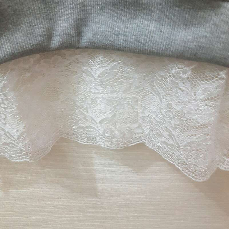 빅사이즈 귀요미 불독 레이스 롱티--2