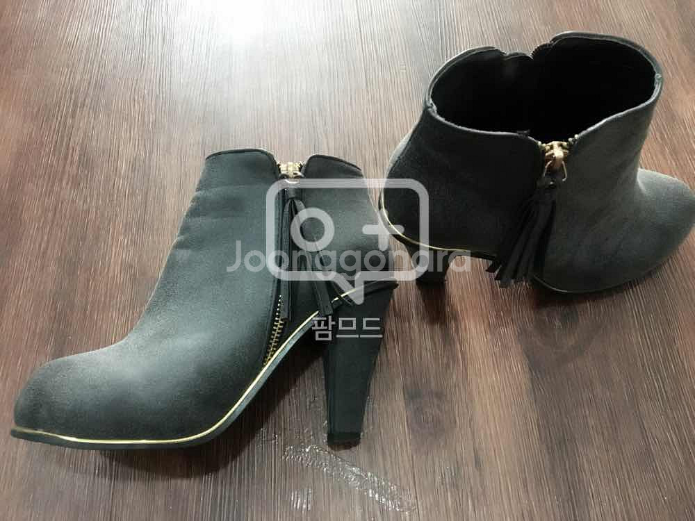 최고급 스웨이드 앵클부티--2