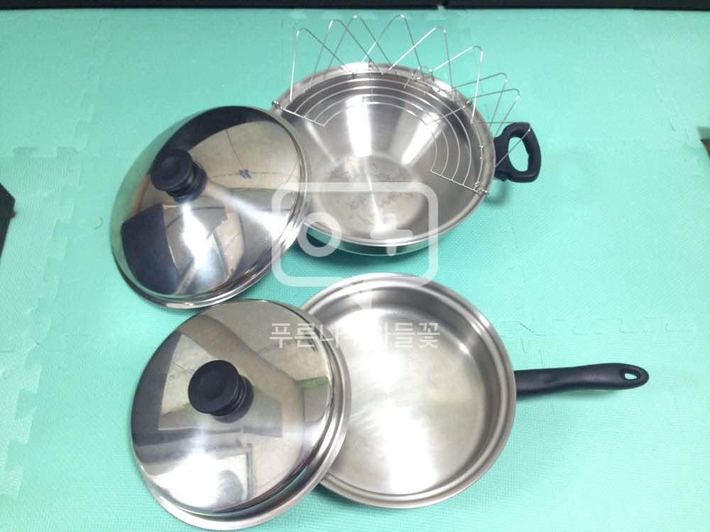 암웨이 퀸 인덕션, 냄비, 웍 세트 이미지