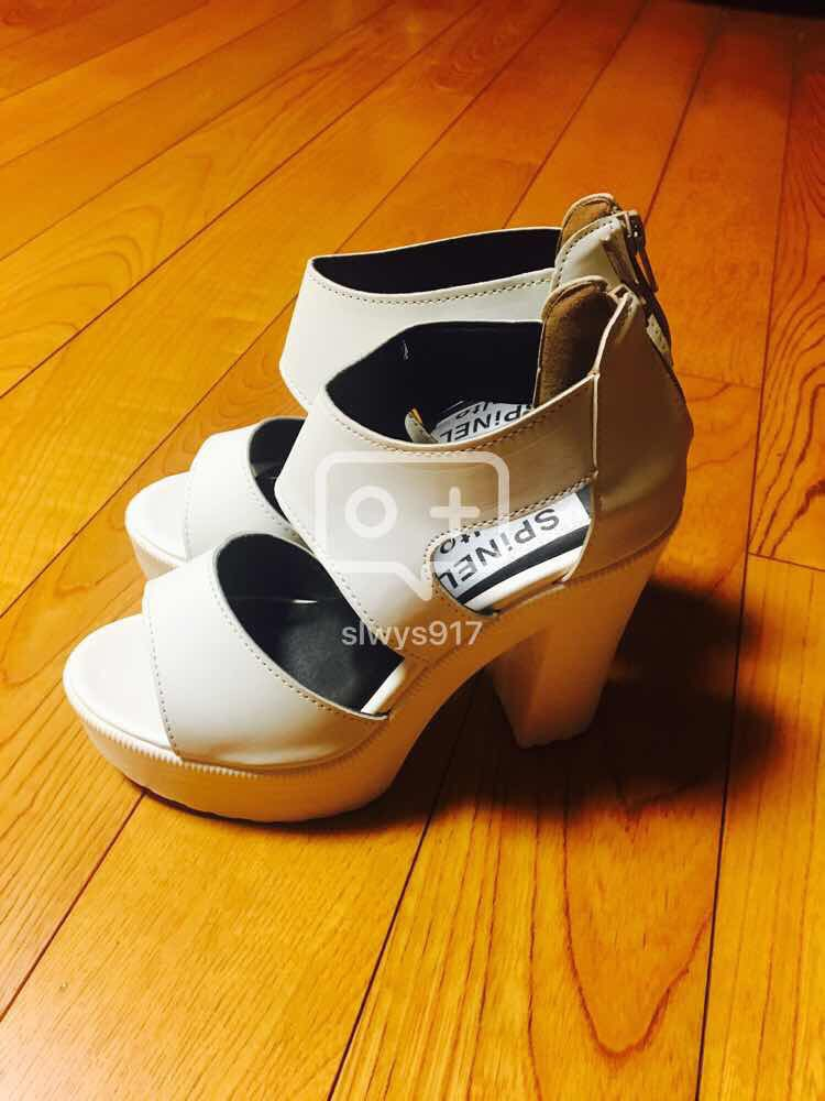 통굽 웨딩슈즈--1