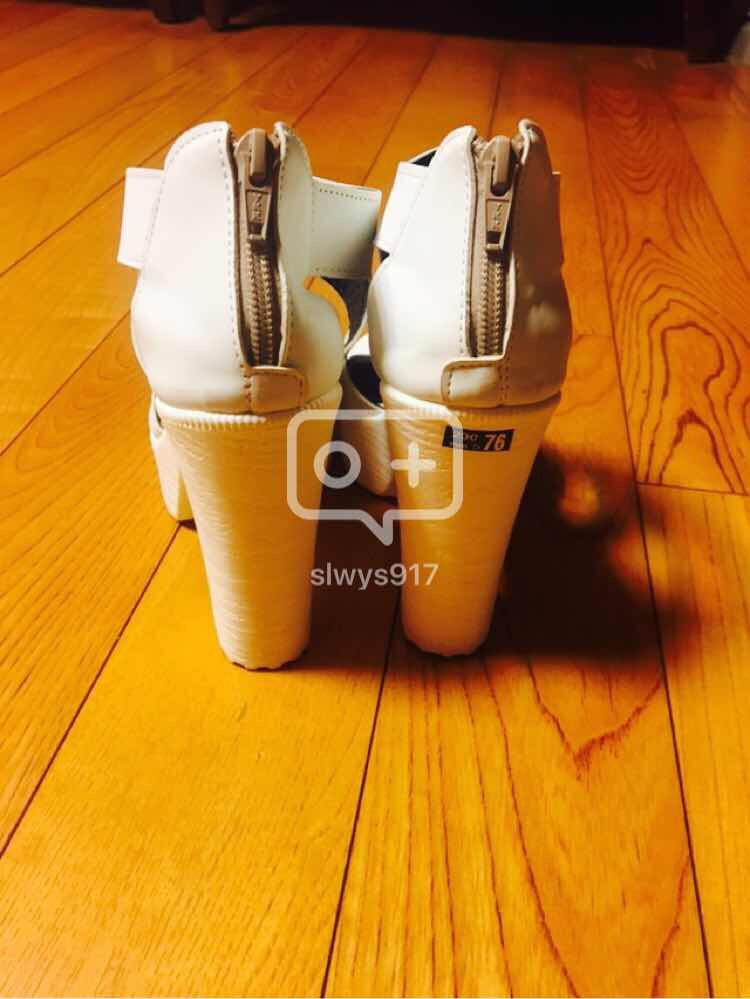 통굽 웨딩슈즈--2