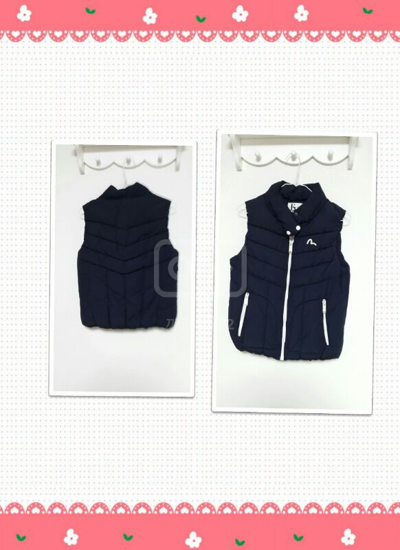 여성 패딩조끼 이미지