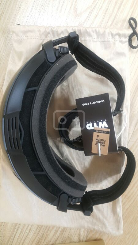 미사용 WTD 블랙고글을 싸게 드립니다--5