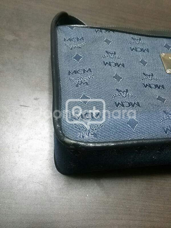 가격인하))정품] MCM데님 빈티지 쟈가드 숄더백--4