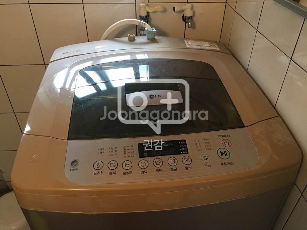 [부산 자취용품 정리] 10kg 통돌이 LG 세탁--0