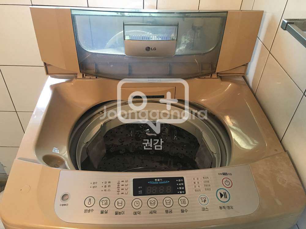 [부산 자취용품 정리] 10kg 통돌이 LG 세탁--7