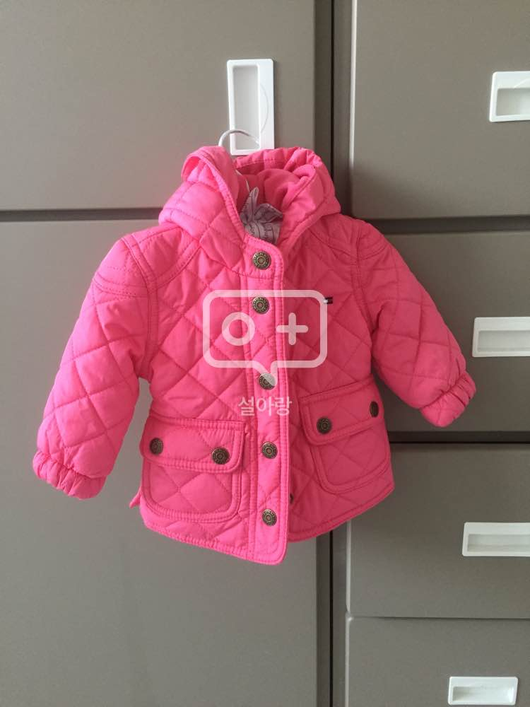 타미힐피거 여아 패딩--0