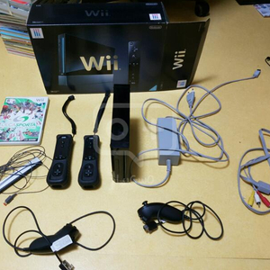 닌텐도 wii 블랙 급처분