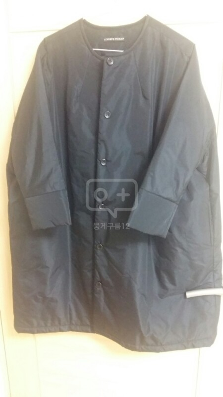 ALVERTO-WOMAN 블랙 코트--1