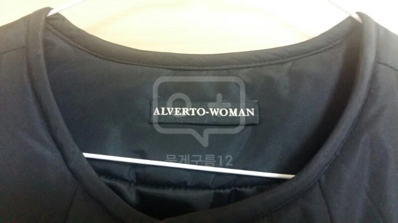 ALVERTO-WOMAN 블랙 코트 이미지