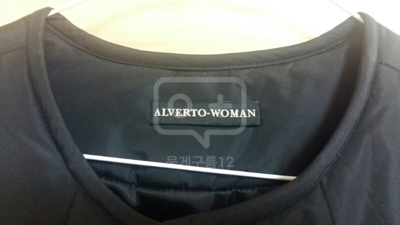 ALVERTO-WOMAN 블랙 코트--3