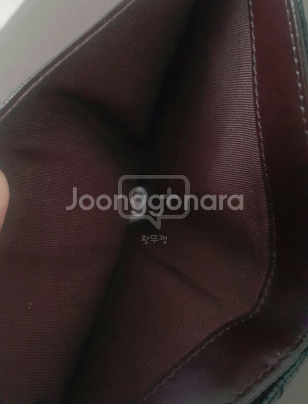 정품샤넬 캐비어 반지갑--4