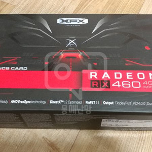 XFX RX460 4GB 13만 팝니다