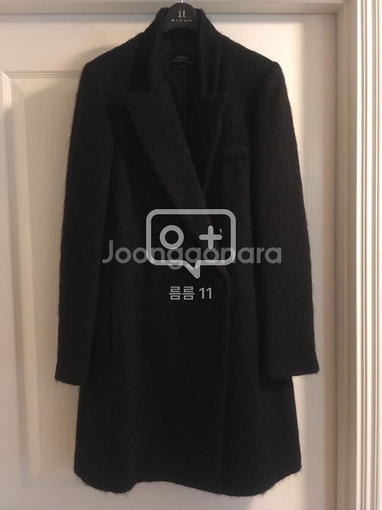 (가격인하)보브 모헤어코트 (새상품) (겨울옷 정--0