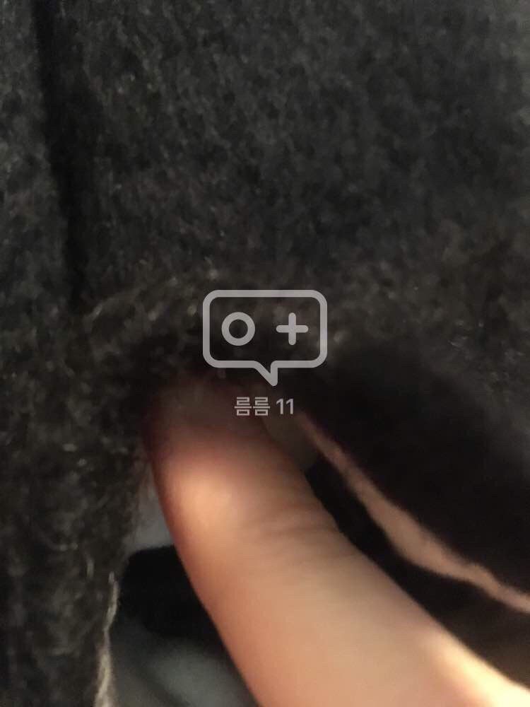 (가격인하)보브 모헤어코트 (새상품) (겨울옷 정 이미지