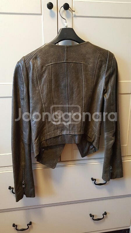 지컷 가죽 자켓--1