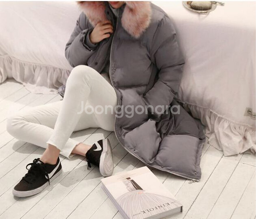 [그레이/블랙] 자수퍼롱야상--0