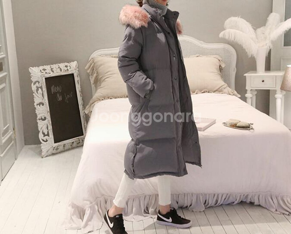 [그레이/블랙] 자수퍼롱야상--1