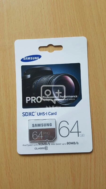 삼성 SD카드 64GB pro 판매합니다.(개봉  이미지