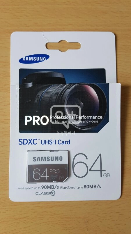 삼성 SD카드 64GB pro 판매합니다.(개봉  이미지