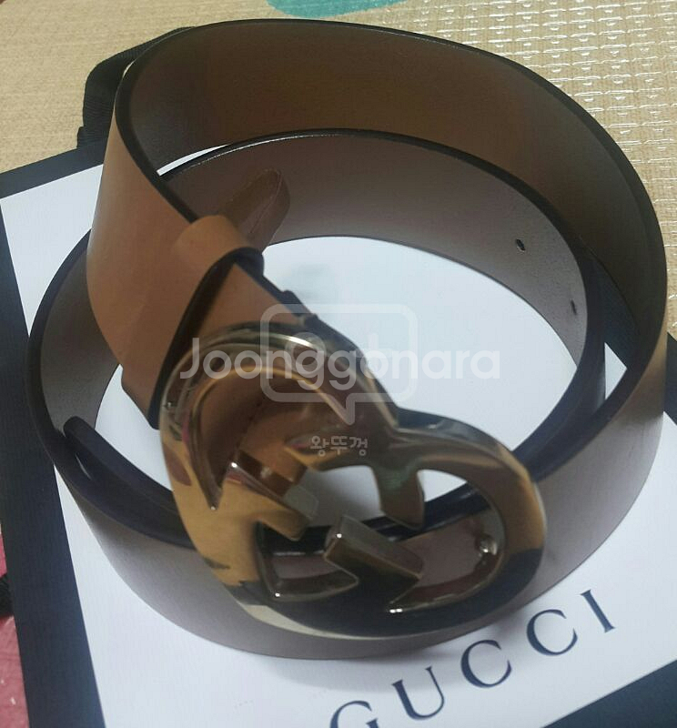 정품구찌벨트--1