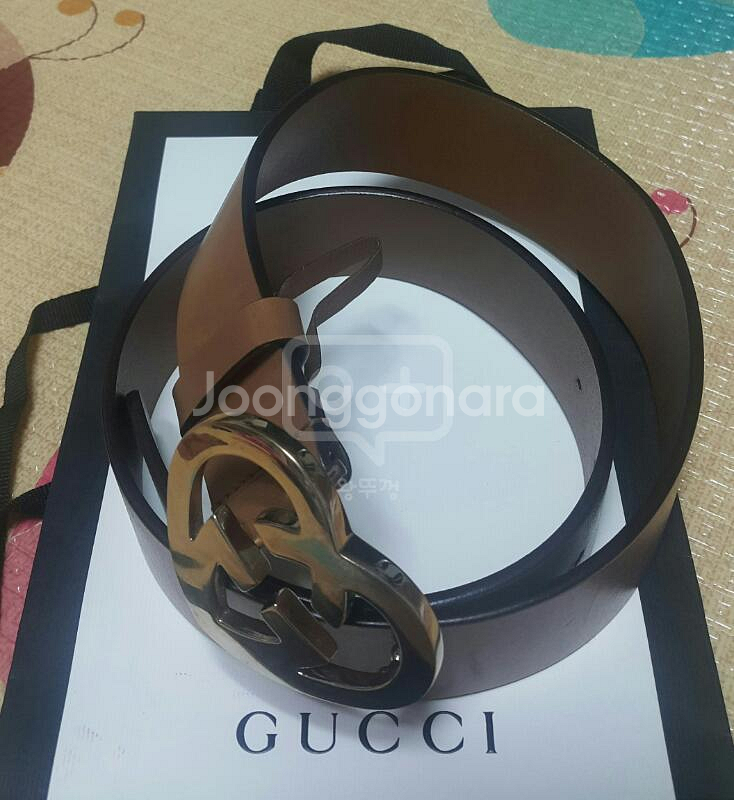 정품구찌벨트--2