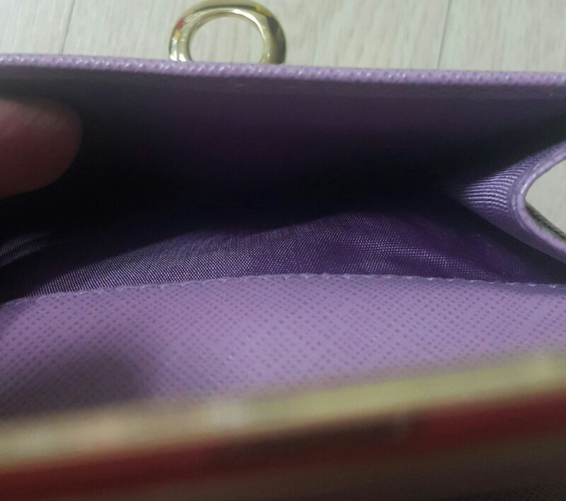 정품 프라다반지갑--4