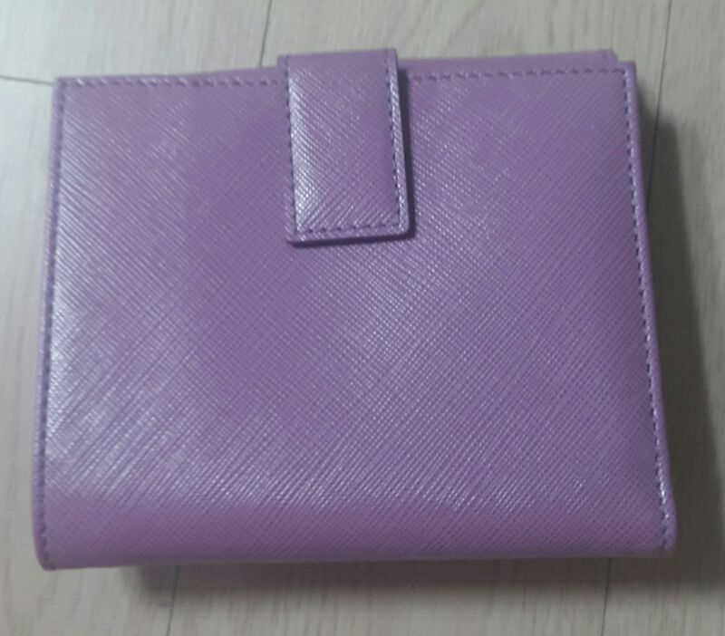 정품 프라다반지갑--5