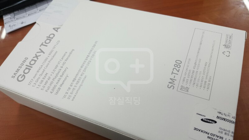 갤럭시탭A6 SM-T280 화이트--2