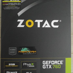 gtx760 2g 가격내림 (9만)