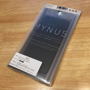 MYNUS 마이너스 아이폰 6/6S 케이스 블랙