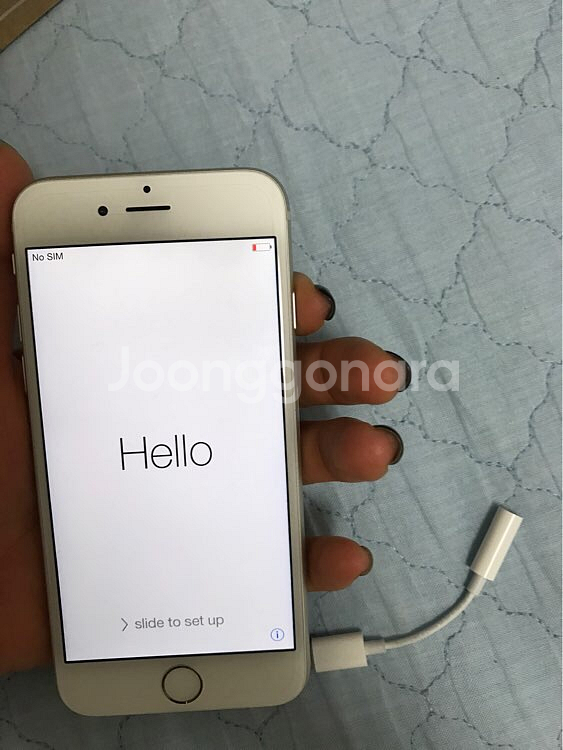 (거래중) 아이폰 6 실버 64G 새상품 (리퍼가--1
