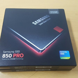 삼성 SSD 850 pro 512GB 완전 새상품