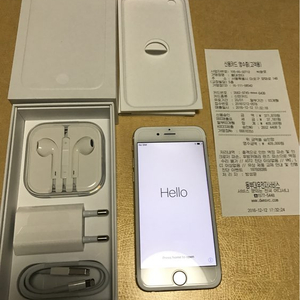 아이폰6 공기계 64G 골드 리퍼 후 박스봉인