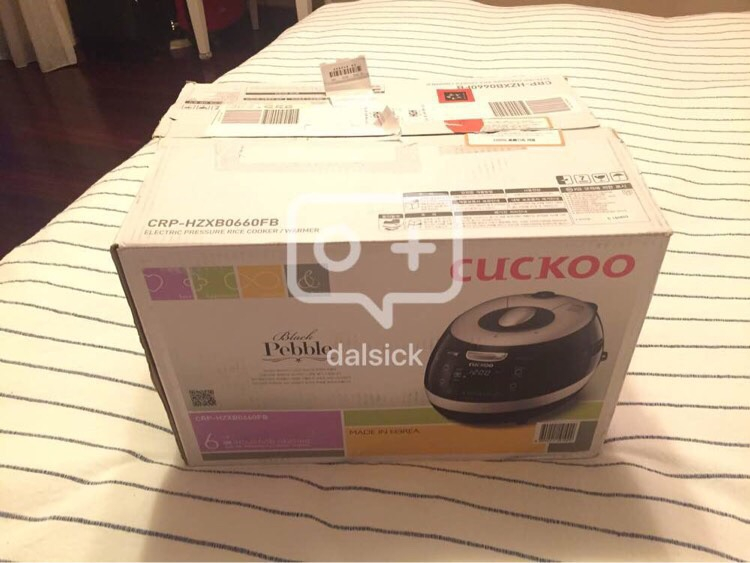 쿠쿠 6인용 압력밥솥 (CRP-HZXB0660FB--2